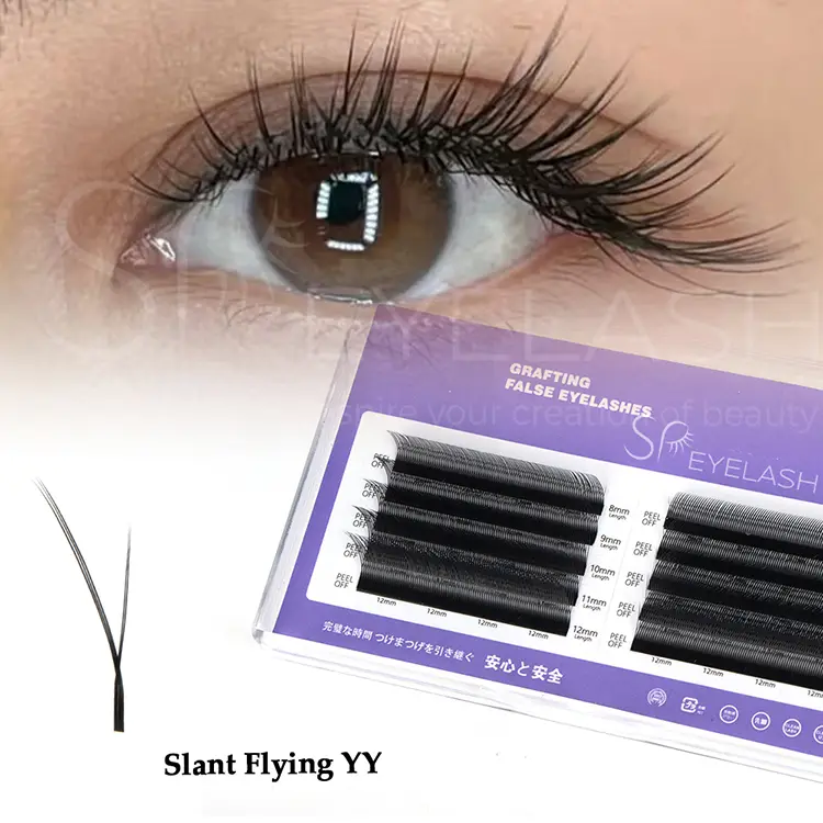 तिरकस उडणारी yy eyelash